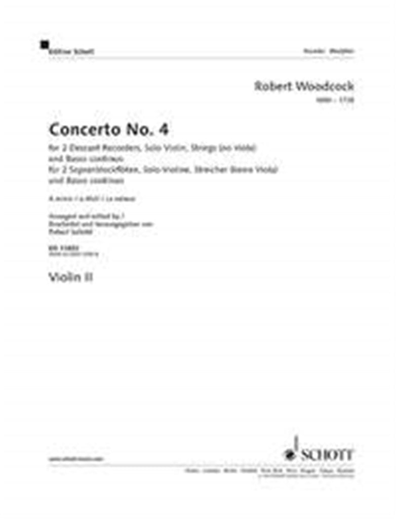 Concerto No. 4 in A minor